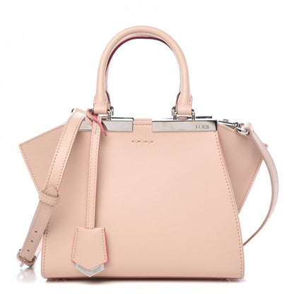 Fendi Vitello Dolce Mini 3Jours Tote Plaster 1 of 8