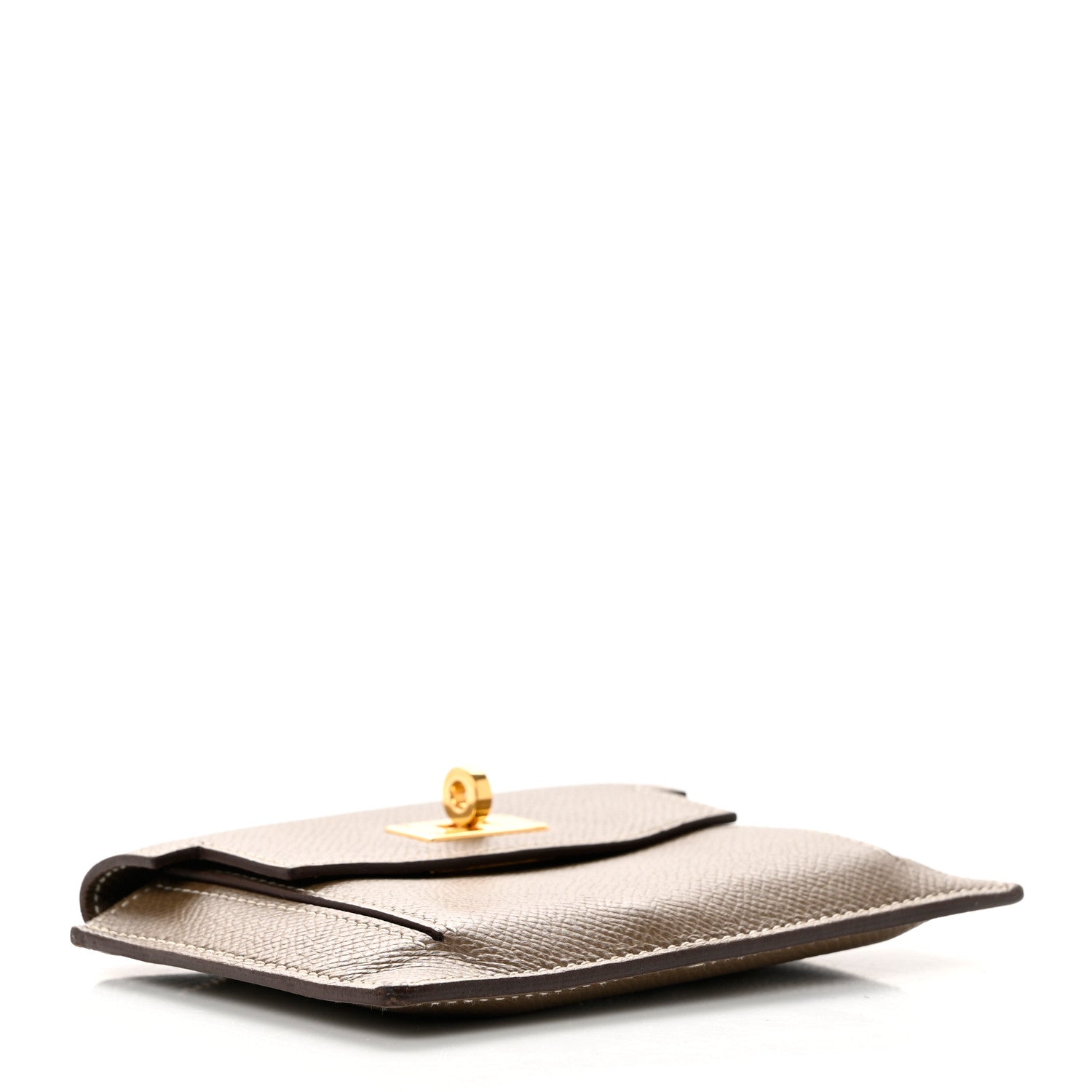Hermes Epsom Kelly Pocket Compact Wallet Etoupe 4 of 7