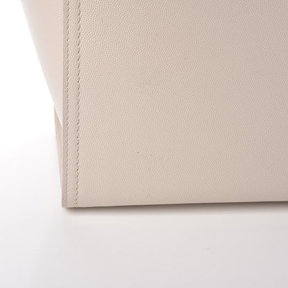 Chanel Caviar Small Studded Deauville Tote Ivory 12 of 15