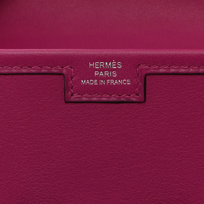 Hermes Swift Jige Elan 29 Clutch Rose Pourpre 6 of 7
