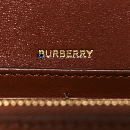 Burberry Calfskin Vintage Check New Hampshire Bag Archive Beige Tan 5 of 9