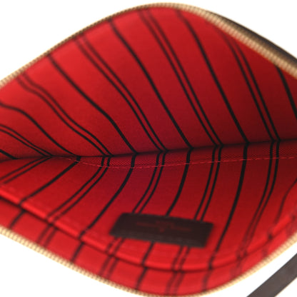 Louis Vuitton Damier Ebene Neverfull MM GM Pochette 5 of 6