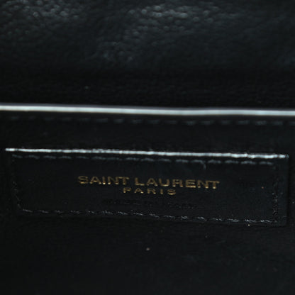 Saint Laurent Grain De Poudre Matelasse Monogram Medium Vicky Chain Bag Crema Soft 5 of 10