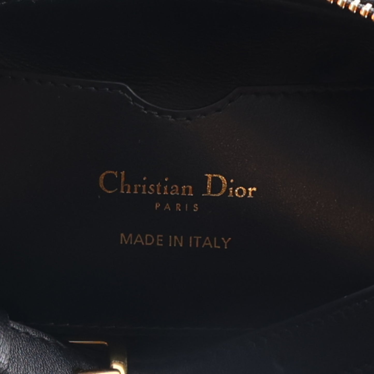 Calfskin Macrocannage Miss Caro Mini Hobo Bag Black