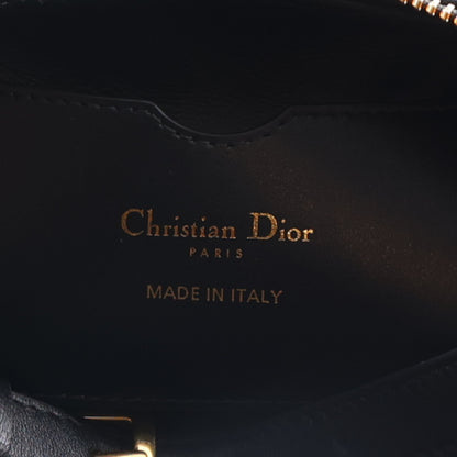 Christian Dior Calfskin Macrocannage Miss Caro Mini Hobo Bag Black 6 of 10