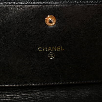 Chanel Caviar Timeless CC Flap Wallet Black 6 of 9