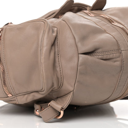 Alexander Wang Lambskin Mini Marti Backpack Latte Rose Gold Hardware 6 of 7