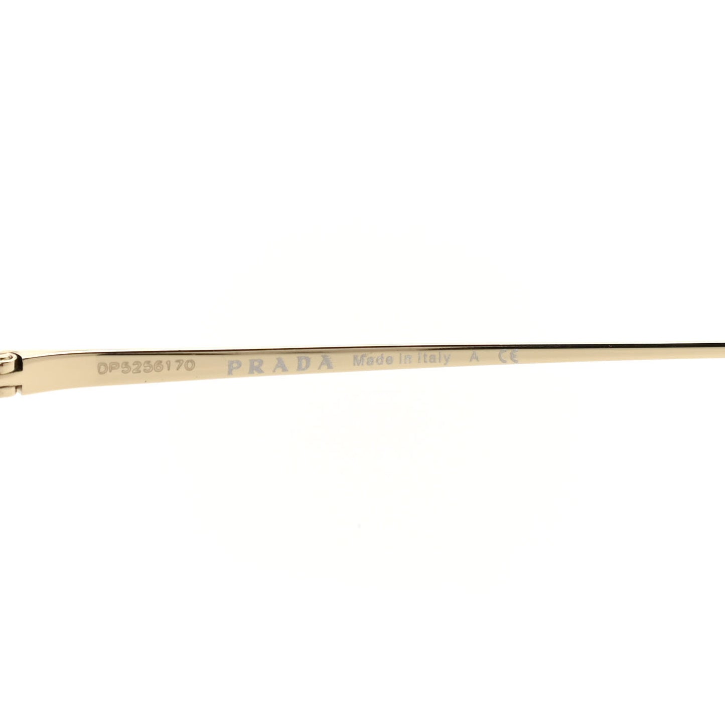 Cat Eye Sunglasses SPR 64U Gold