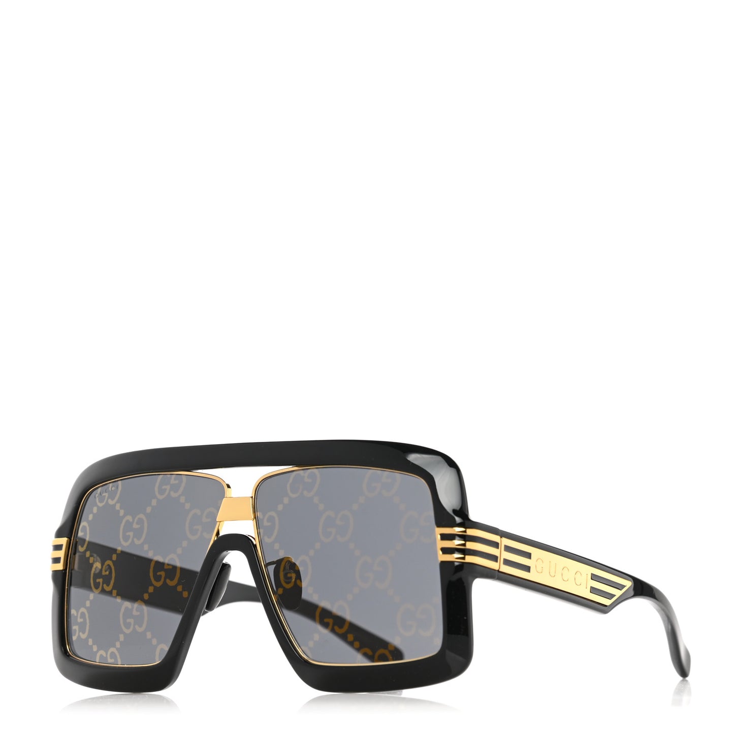 Acetate Shield GG0900S Sunglasses Black