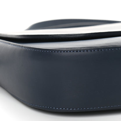 Mansur Gavriel Calfskin Flap Crossbody Bag Blu 6 of 8