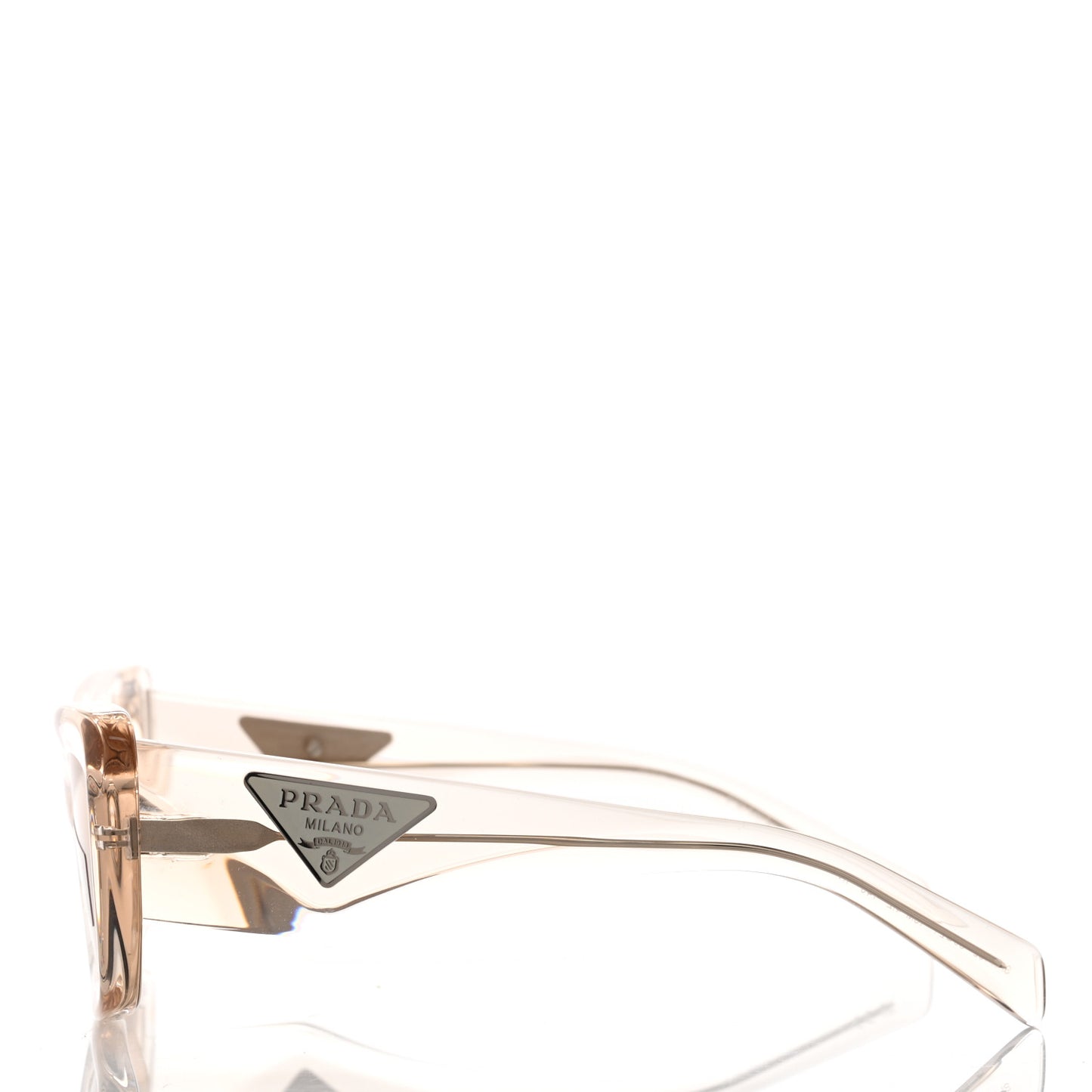 Cat Eye Sunglasses SPR 19M Transparent Beige