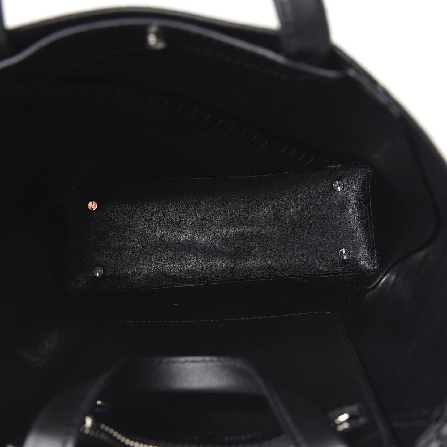 Calfskin Lizard Embossed Hex Tote