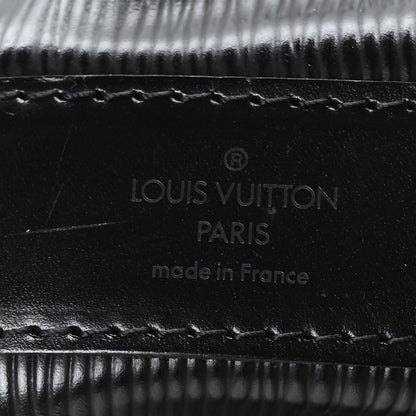 Louis Vuitton Epi Sac a Dos Drawstring Bag Black 8 of 11