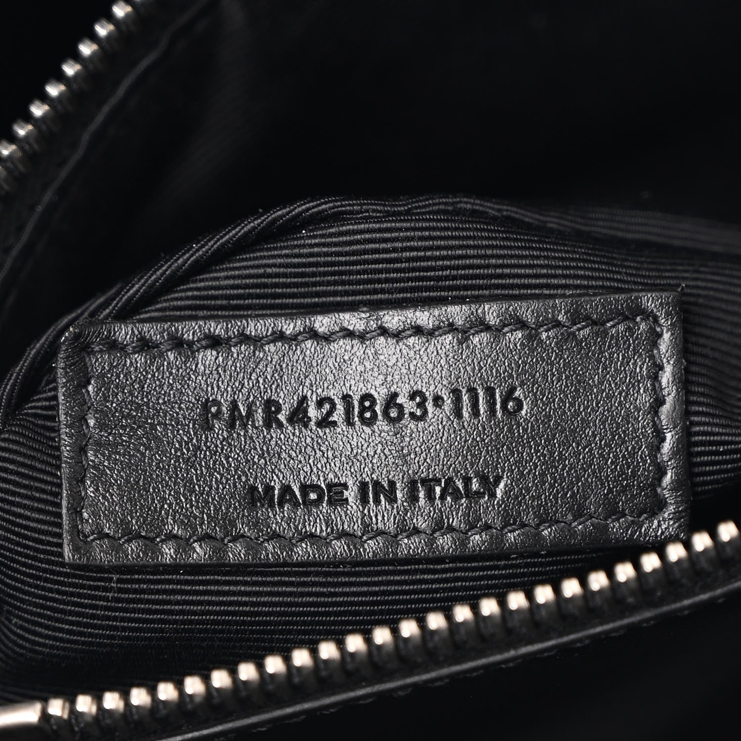 Saint Laurent Grained Calfskin Baby Sac De Jour Black 8 of 11