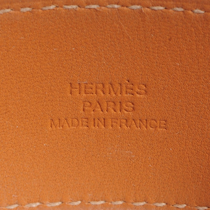 Hermes Epsom Kelly Dog Bracelet White 5 of 7