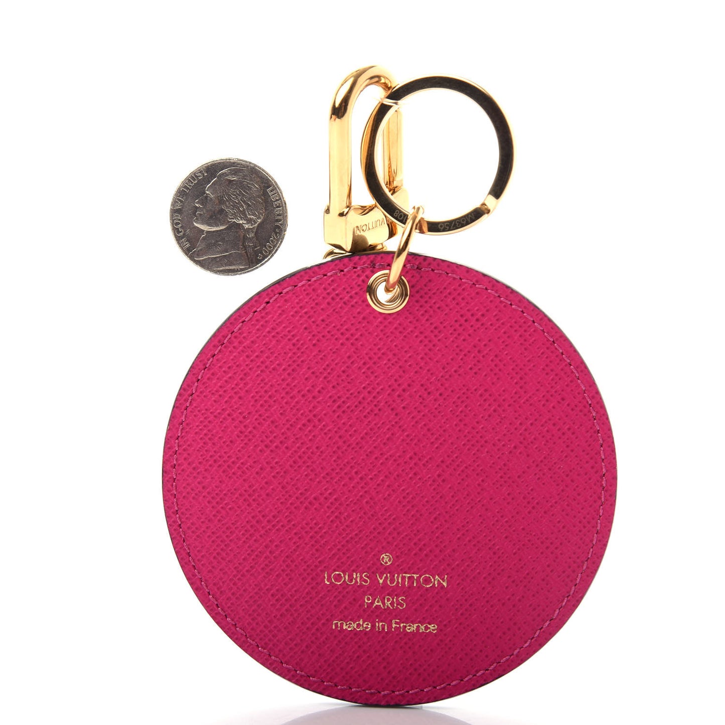 Monogram 2018 Christmas Animation Bears Bag Charm Key Ring