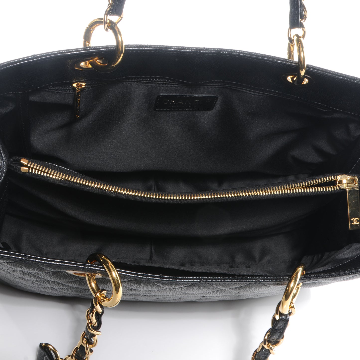 Caviar Grand Shopping Tote GST Black
