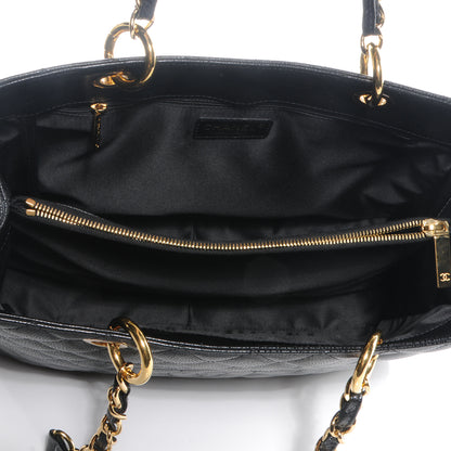 Chanel Caviar Grand Shopping Tote GST Black 5 of 7