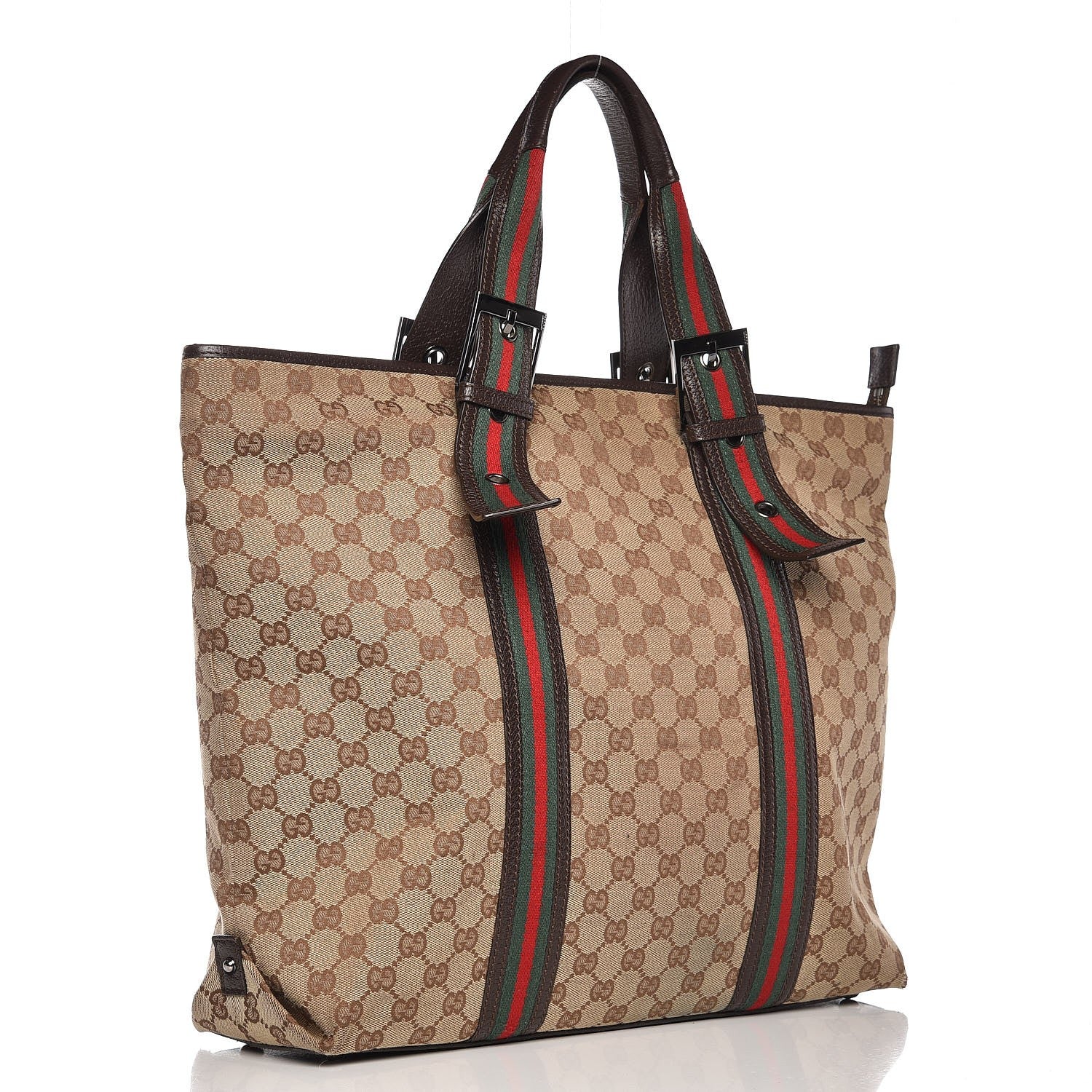 Gucci Monogram Large Web Joy Tote 3 of 18