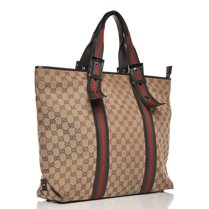 Gucci Monogram Large Web Joy Tote 3 of 18