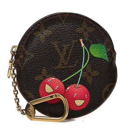 Louis Vuitton Monogram Cerises Round Coin Purse 1 of 8