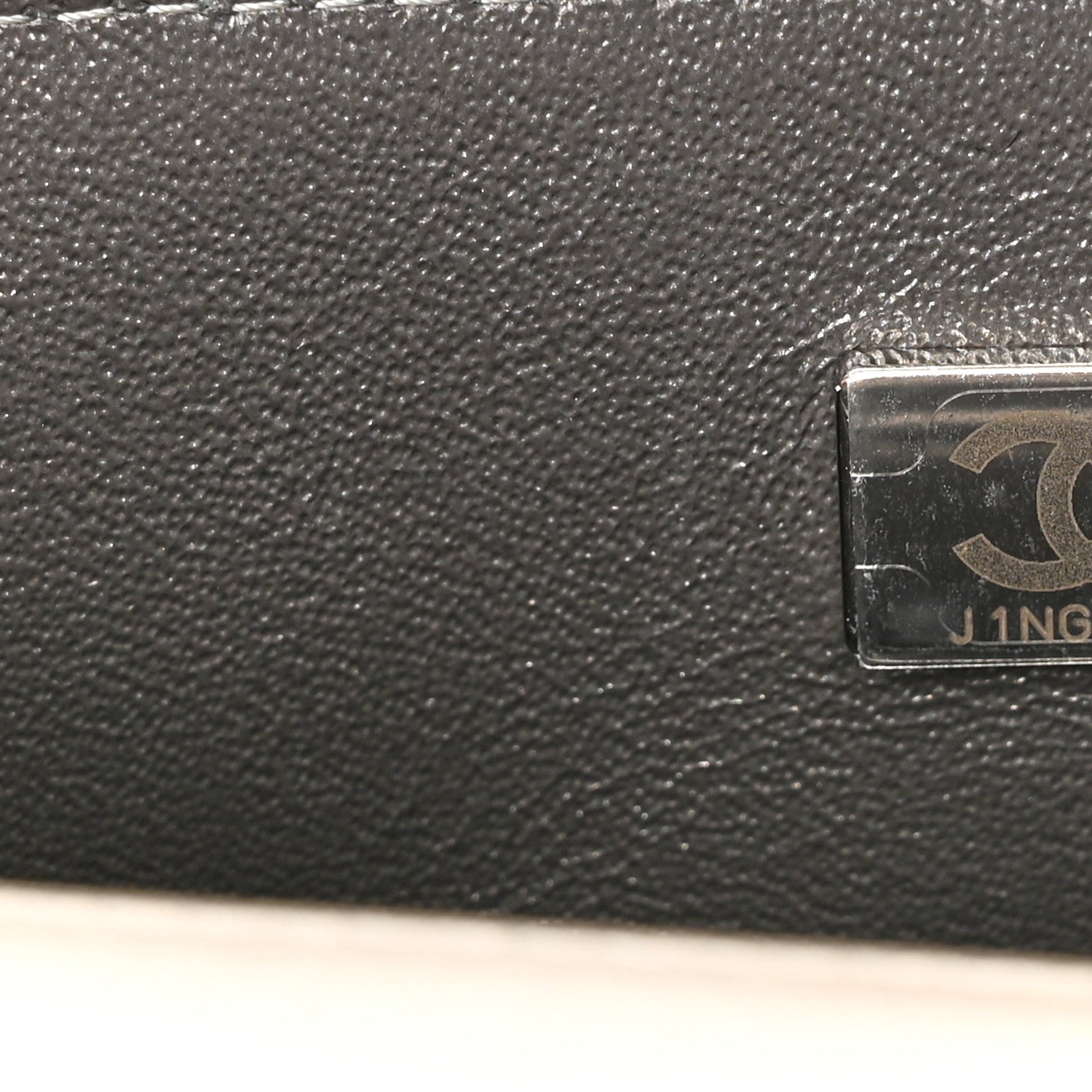 Chanel Metallic Calfskin Quilted Mini Rectangular Flap Ruthenium 7 of 10