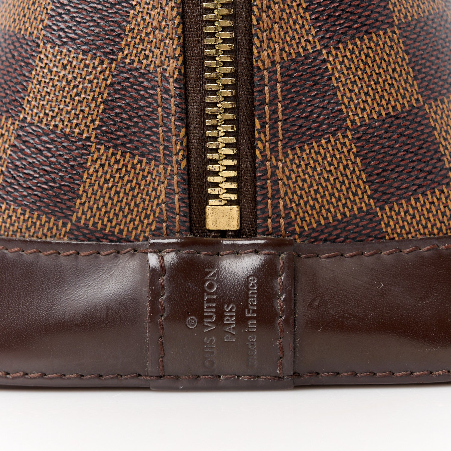 Louis Vuitton Damier Ebene Alma PM 8 of 12