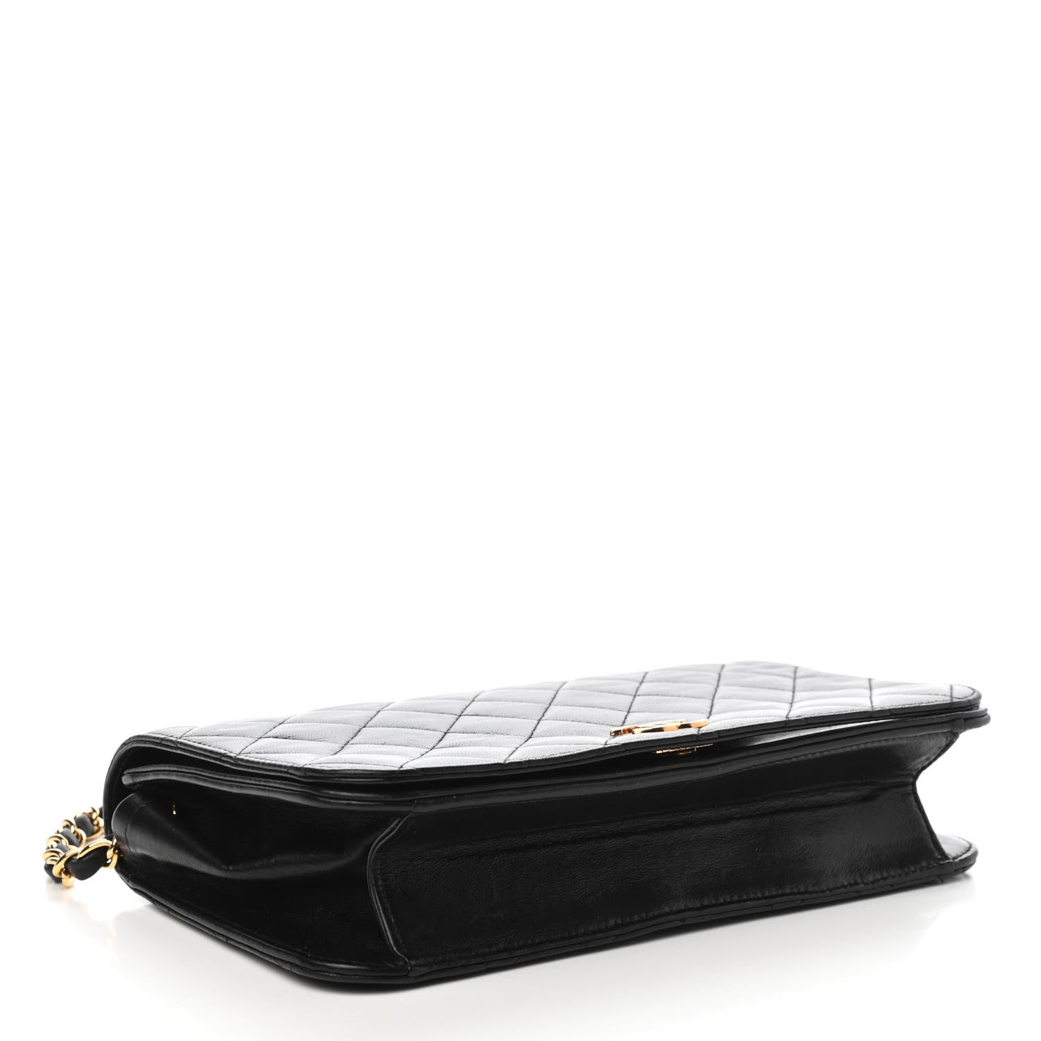 Chanel Lambskin Quilted Small Single Flap Black 4 of 12