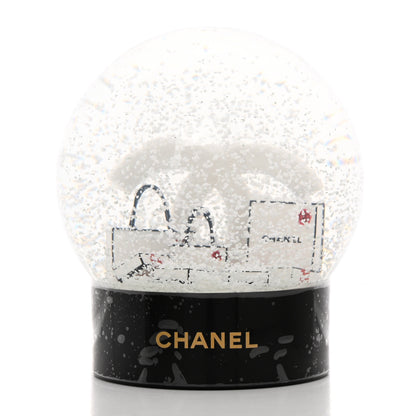 Chanel Glass CC Shopping Bag Snow Globe 7 of 8