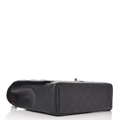 Chanel Caviar Quilted Maxi Double Flap Black 4 of 14