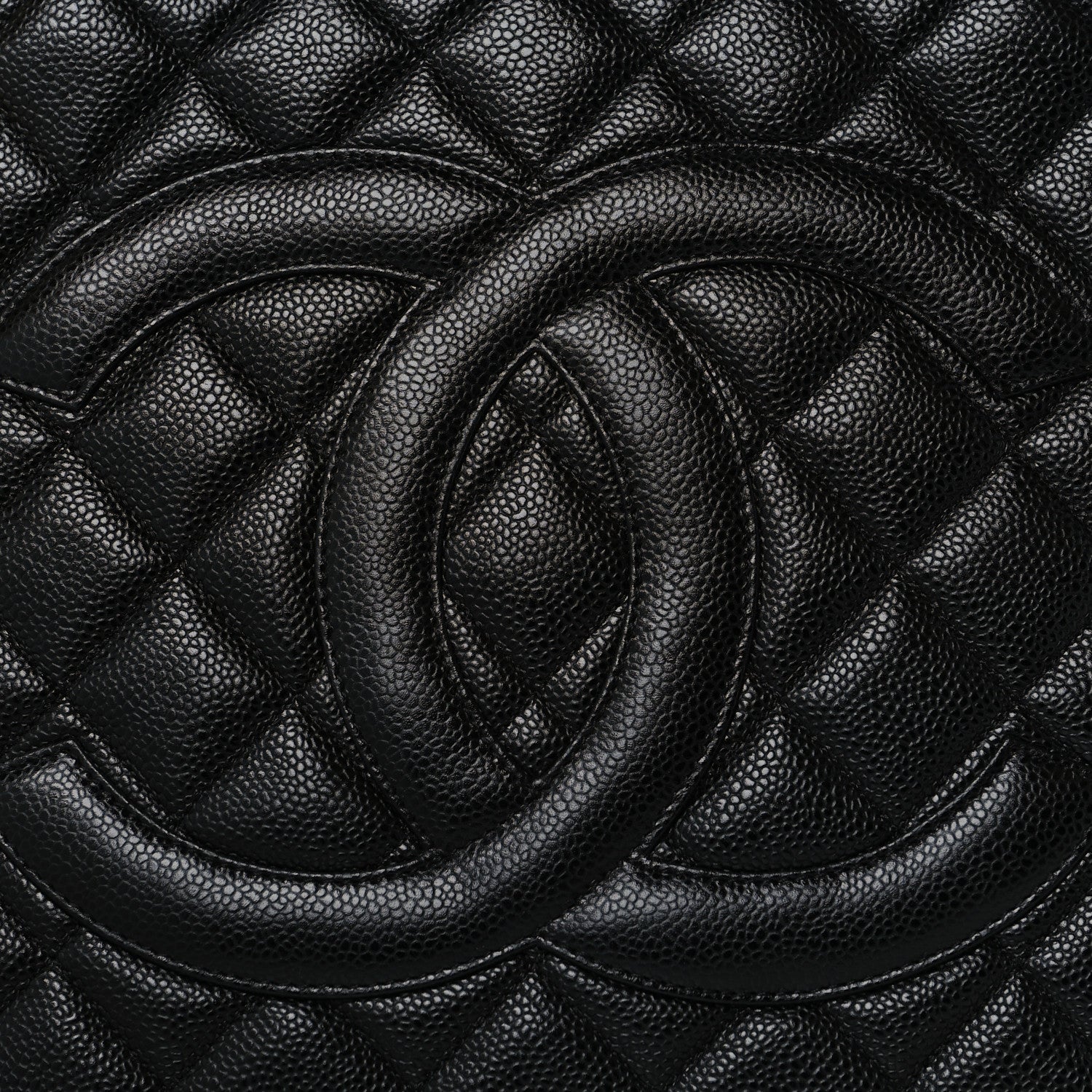 Chanel Caviar Quilted Medallion Tote Black 8 of 10