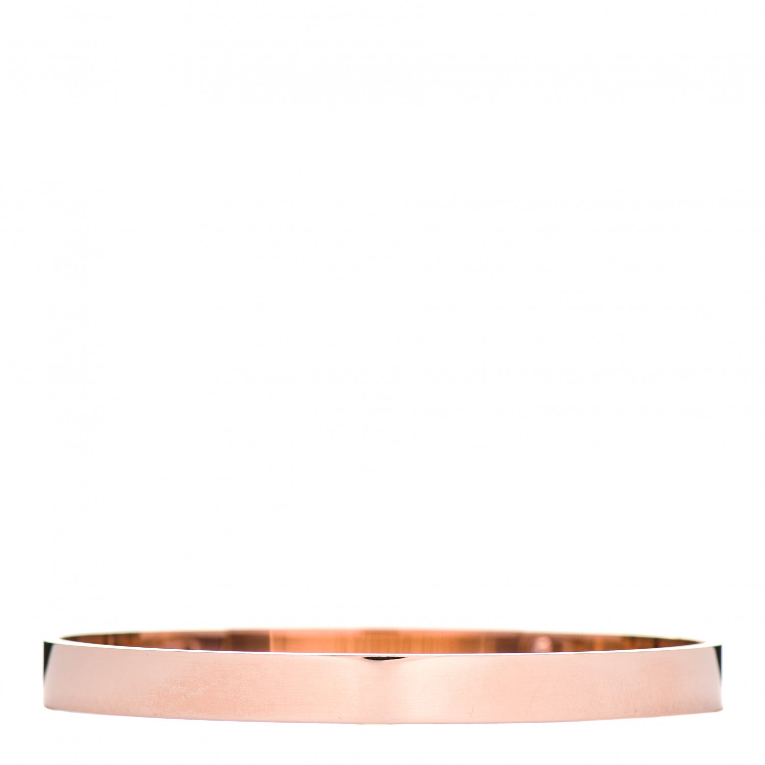Hermes 18K Rose Gold Diamond PM Collier De Chien Pave Bracelet ST 3 of 5