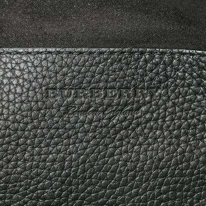Burberry Grainy Calfskin Embossed Crossbody Bag Black 6 of 9