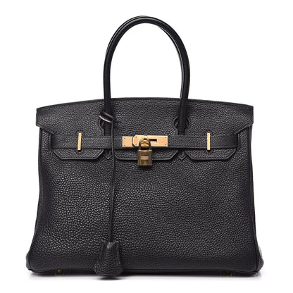 Hermes Togo Birkin 30 Black 1 of 30