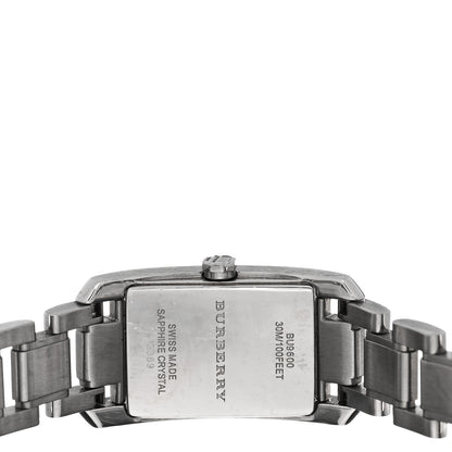 Burberry Stainless Steel 17mm Heritage Quartz Watch Silver BU9600 4 of 5