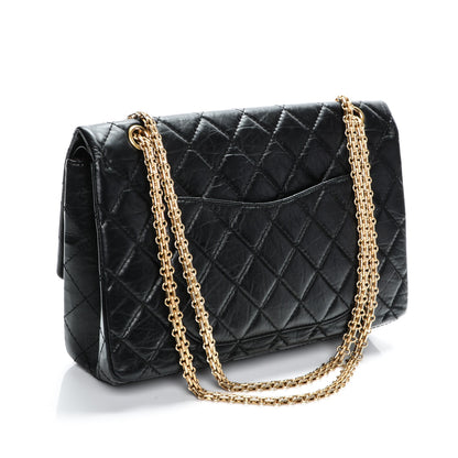 Chanel Aged Calfskin Quilted 2.55 Reissue 227 Flap Black 3 of 7