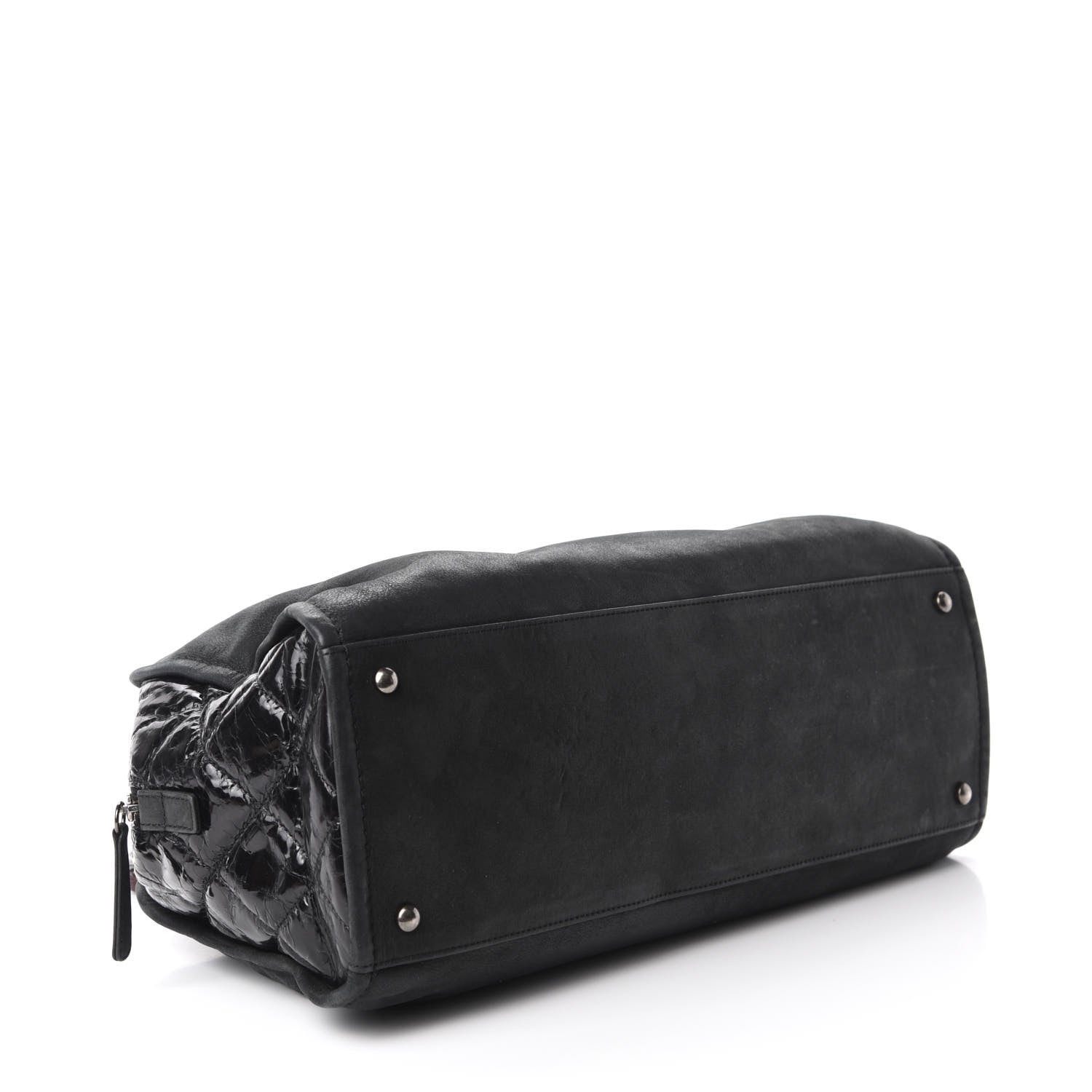 Chanel Iridescent Calfskin In The Mix Bowler Black 5 of 12