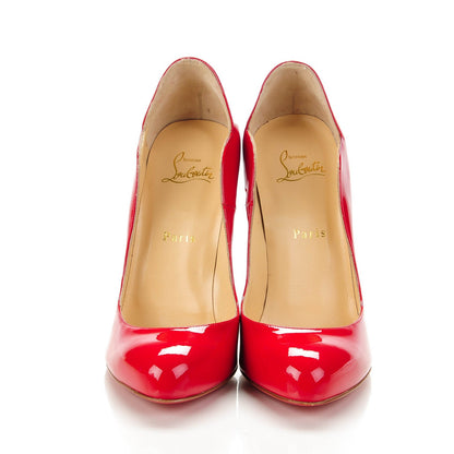 Christian Louboutin Patent Wawy Dolly 120 Pumps 39 Rosso 2 of 7