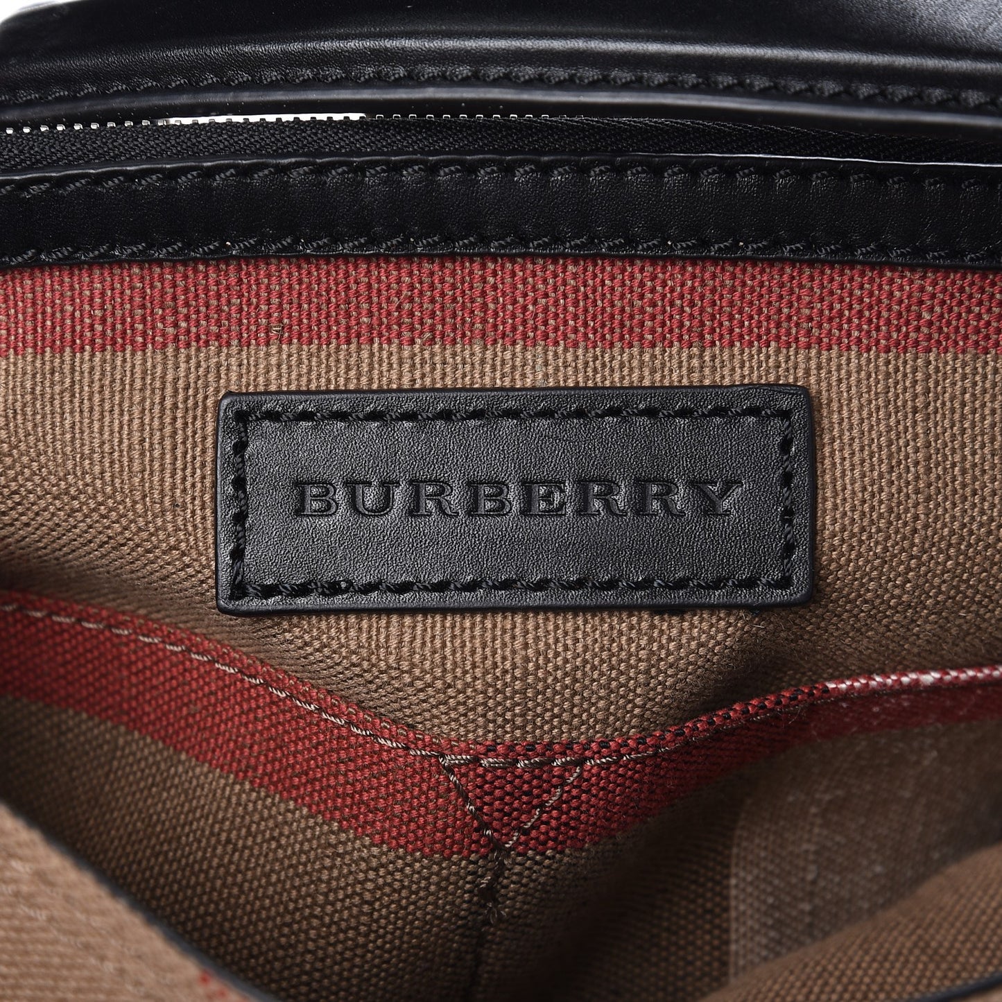 Canvas Mega Check Medium Ashby Hobo Black