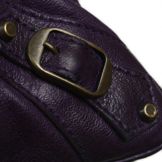 Balenciaga Agneau Flat Handle Clutch Sapphire 5 of 8