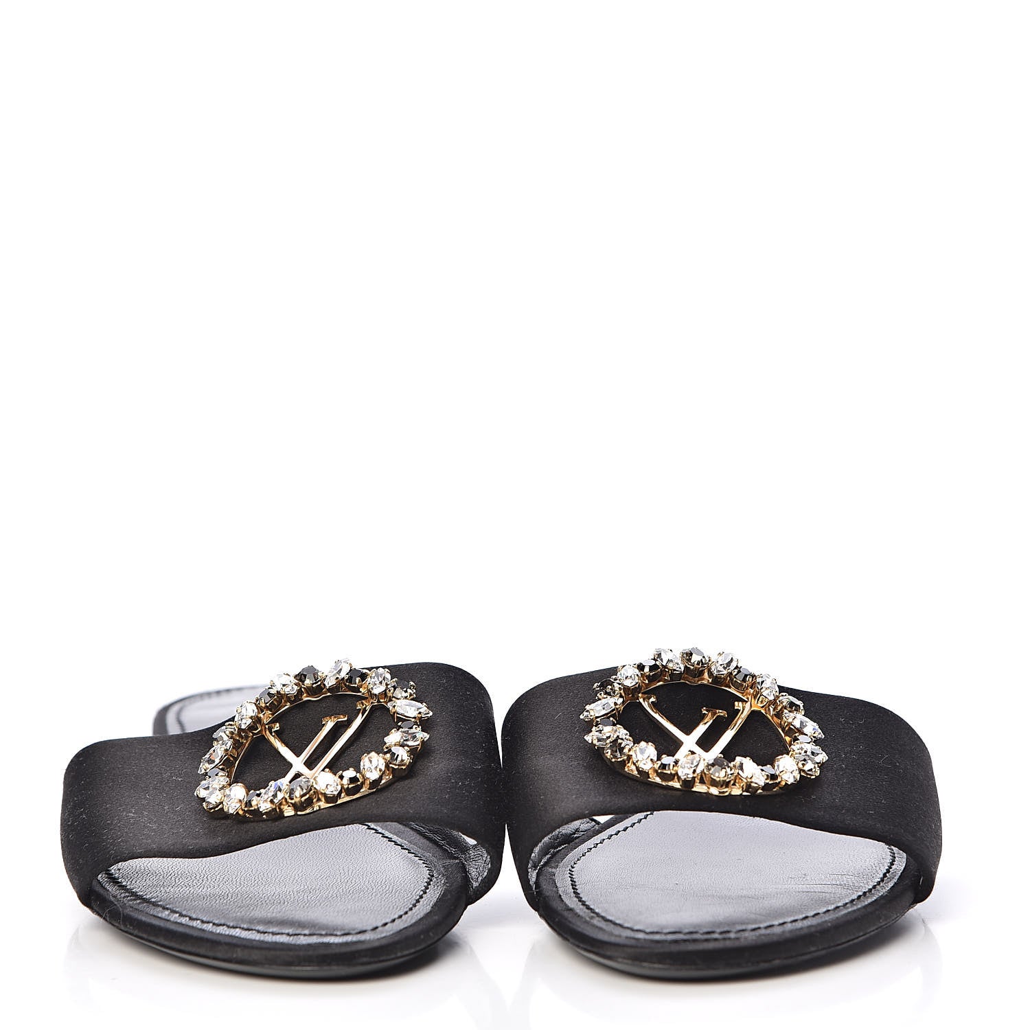 Louis Vuitton Madeleine Flat Mule 37 Black 2 of 13