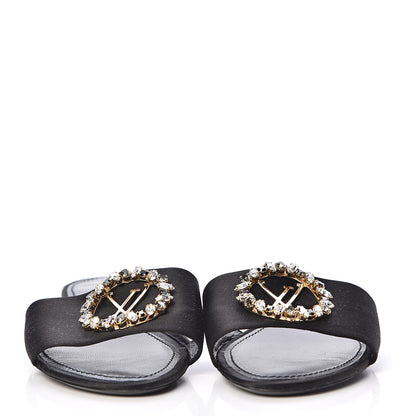 Louis Vuitton Madeleine Flat Mule 37 Black 2 of 13
