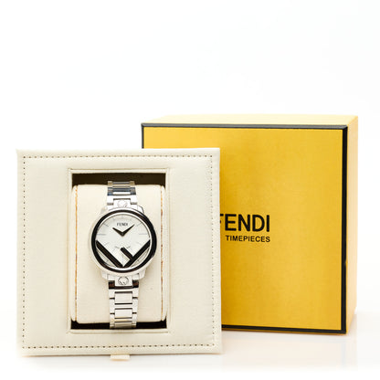 Fendi Stainless Steel 36mm Run Away Quartz Watch Silver 5 of 5
