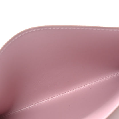 Louis Vuitton Calfskin Felicie Card Holder Insert Rose Ballerine 5 of 6
