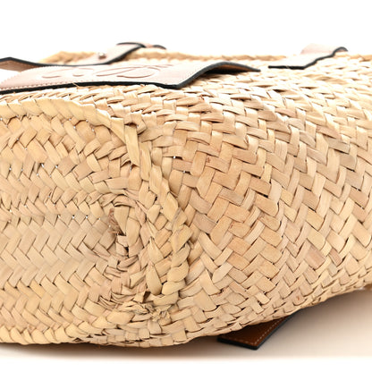 Loewe Raffia Basket Tote Bag Natural Tan 11 of 11