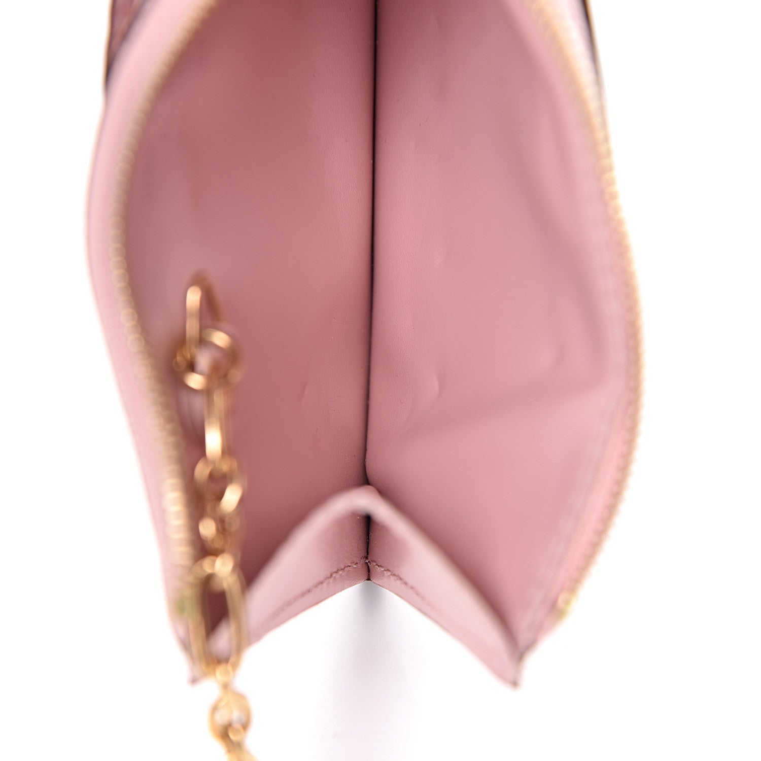 Louis Vuitton Vernis Key Pouch Rose Ballerine 8 of 8