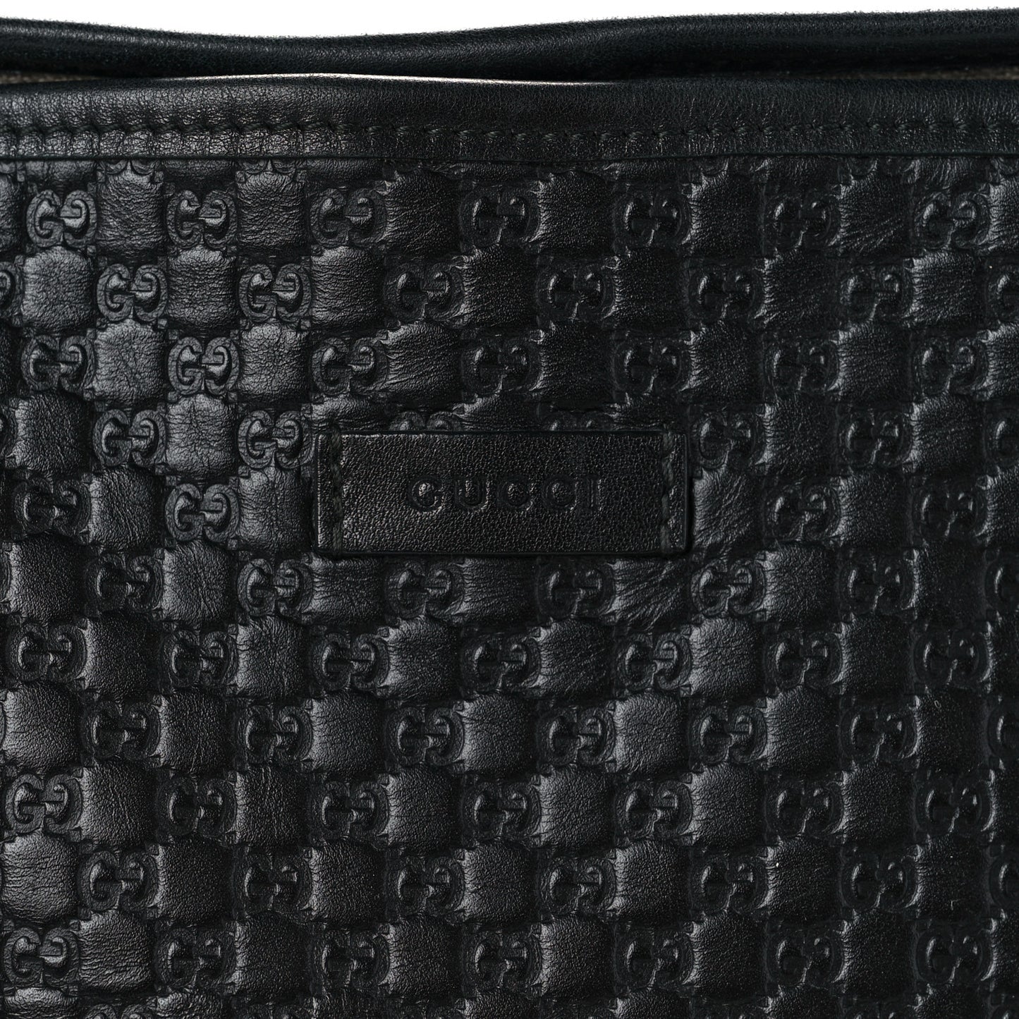 Microguccissima Large Joy Tote Black