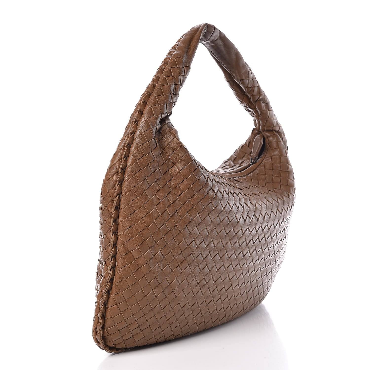 Bottega Veneta Nappa Intrecciato Medium Veneta Hobo Maple 4 of 11