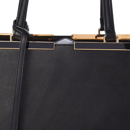 Fendi Vitello Elite Large 3Jours Tote Black 10 of 15