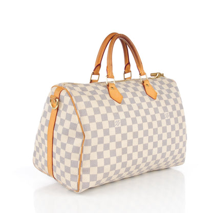 Louis Vuitton Damier Azur Speedy Bandouliere 35 6 of 12